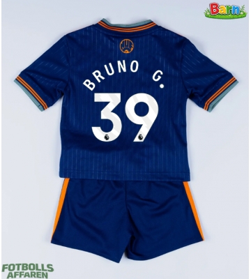 Newcastle United Bruno Guimaraes #39 Tredjeställ Barn 2025-26 Kortärmad (+ Korta byxor)
